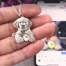 Load image into Gallery viewer, 🐾 Personalized Pet Necklace &amp; Keychain