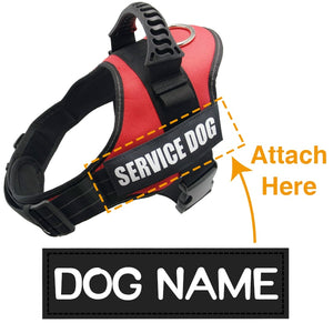 Custom Velcro Label For Dog Harness