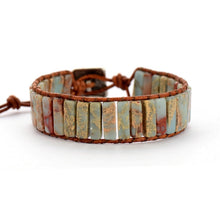 Load image into Gallery viewer, NATURAL JASPER, AGATE STONE SINGLE COLOUR BRACELET